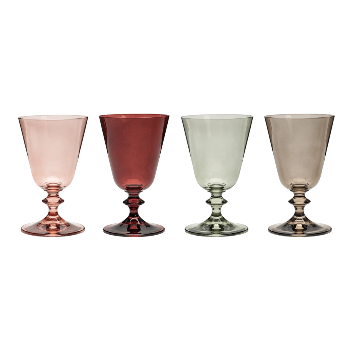 Pontil Quartet — Wine Glasses, Set of 4