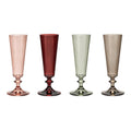 Pontil Quartet — Champagne Flutes, Set of 4