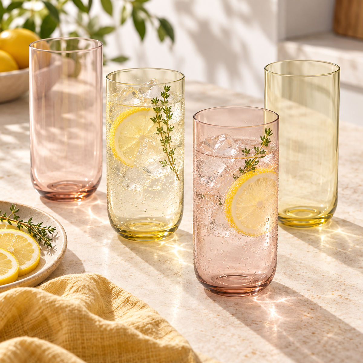 Marver Duet — Highballs, Set of 4