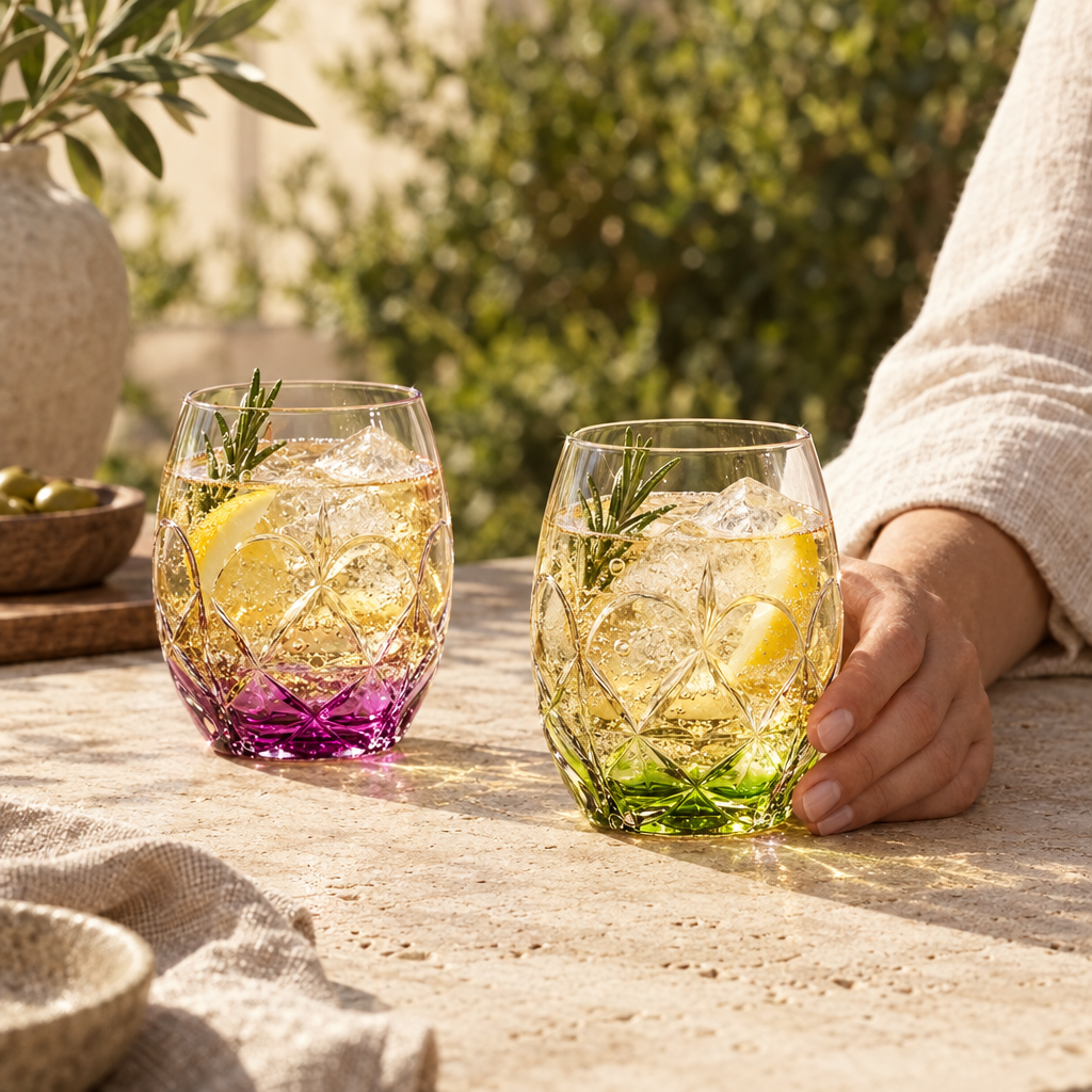 Ember tumblers: summer terrace