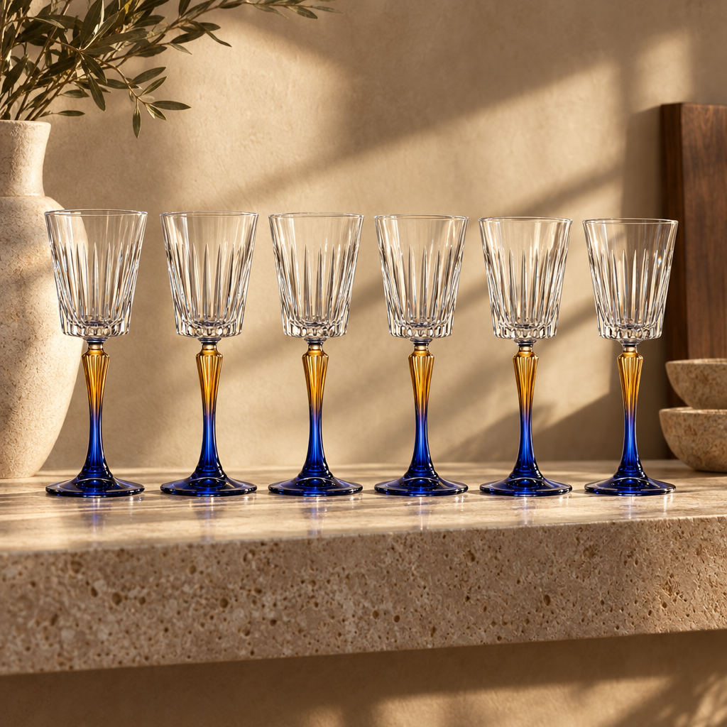 Vesper wine glasses: the set