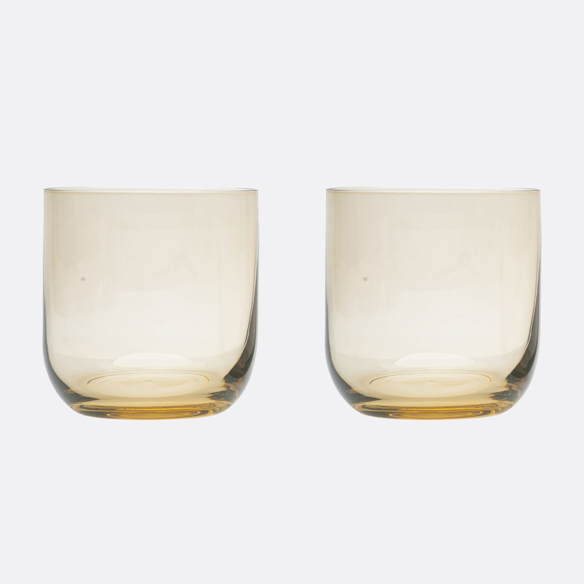 Marver Handblown Crystal Old Fashioned Glasses — Set of 2