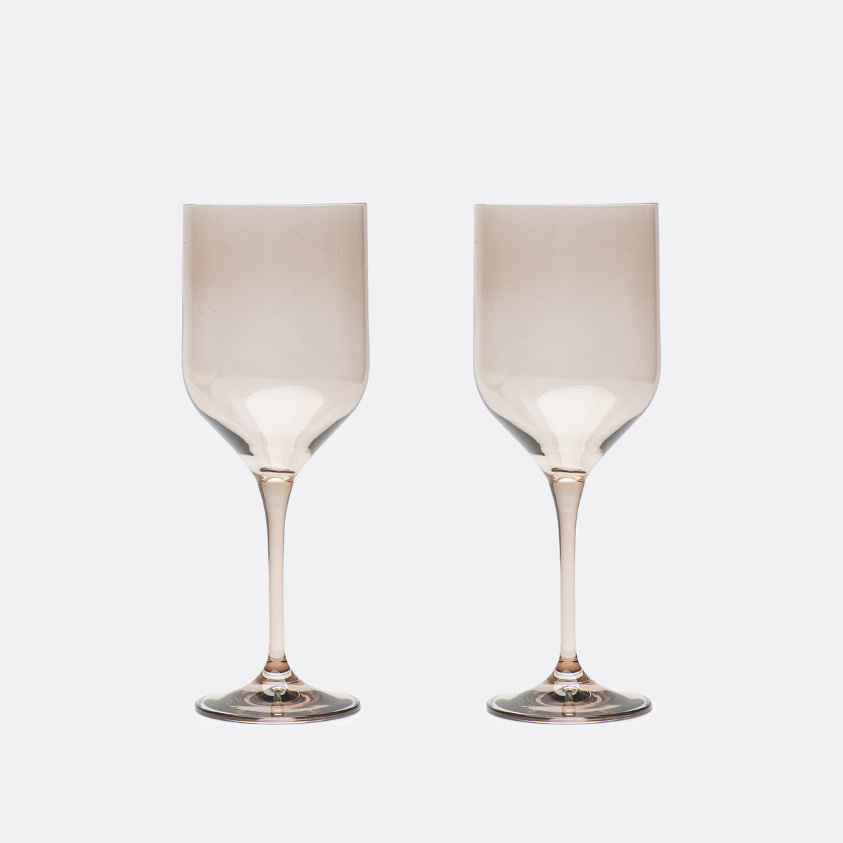 Marver Handblown Crystal Wine Glasses — Set of 2