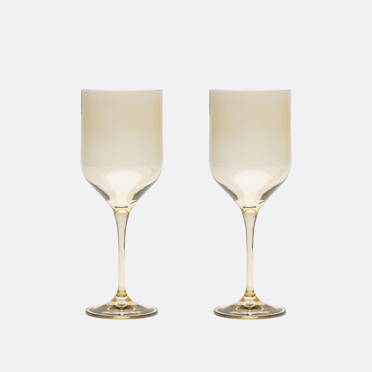 Marver Handblown Crystal Wine Glasses — Set of 2