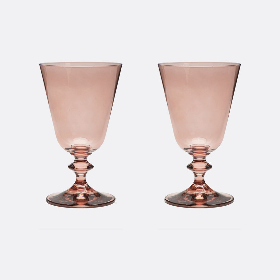 Pontil Pair — Wine Glasses, Set of 2
